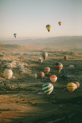 Air balloon jigsaw puzzle