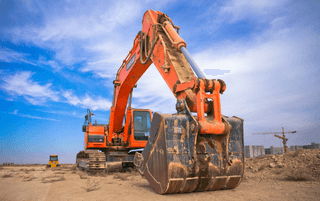 Excavator jigsaw puzzle
