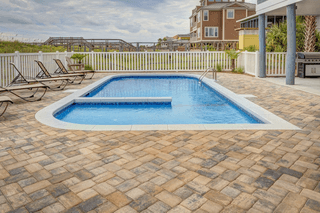 Swimming pool jigsaw puzzle