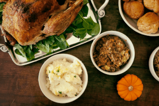 Turkey, Sauces, And Condiments jigsaw puzzle