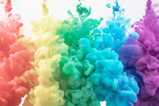 Rainbow Explosion jigsaw puzzle