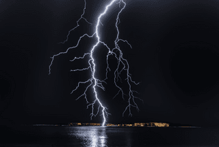 Lightning jigsaw puzzle