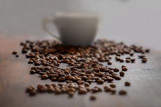 Coffee bean jigsaw puzzle