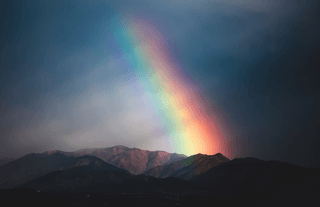 Fading Rainbow jigsaw puzzle