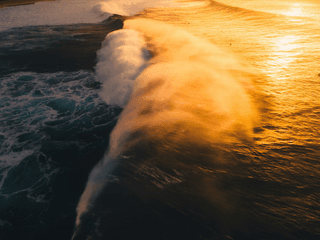 Ocean wave jigsaw puzzle