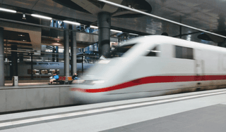 Bullet train jigsaw puzzle