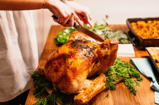 A Sliced Turkey jigsaw puzzle