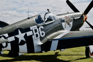Old fighter plane jigsaw puzzle
