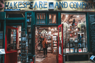 Shakespeare Bookstore jigsaw puzzle