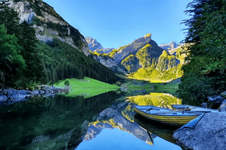 Mountain Lake Landscape jigsaw puzzle