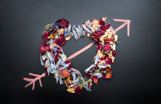 Valentines Heart Petals jigsaw puzzle