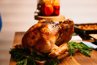 A Beautiful Cooked Turkey jigsaw puzzle