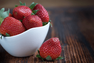 Strawberry jigsaw puzzle