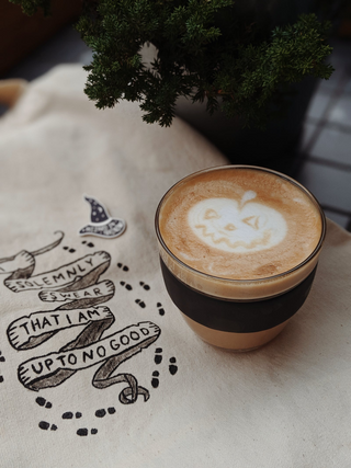 Pumpkin Coffee Art jigsaw puzzle