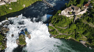 Waterfall Castle jigsaw puzzle