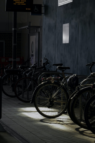 Bicycle parking jigsaw puzzle