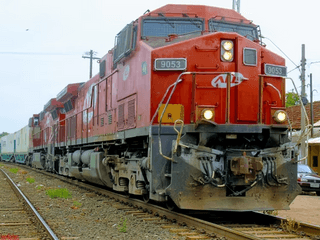 Red Train jigsaw puzzle