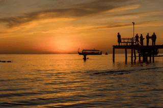 Sunset on Maldives jigsaw puzzle