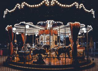 Alluring Carousel jigsaw puzzle