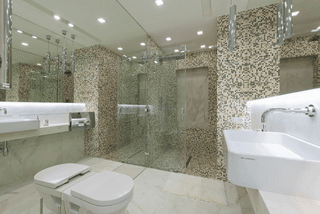 Bathroom jigsaw puzzle