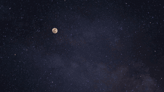 The moon and stars jigsaw puzzle