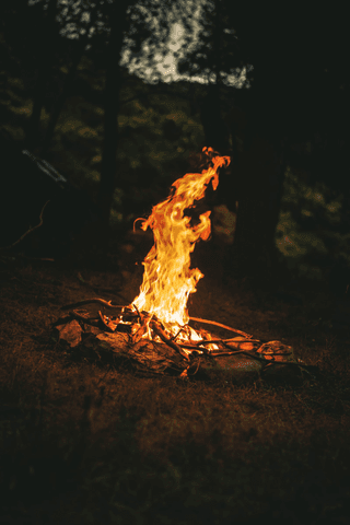 Campfire jigsaw puzzle