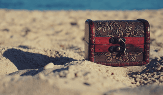 Treasure box jigsaw puzzle