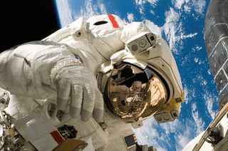 Astronaut jigsaw puzzle