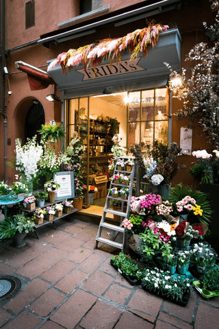 Bologna Flower Shop jigsaw puzzle