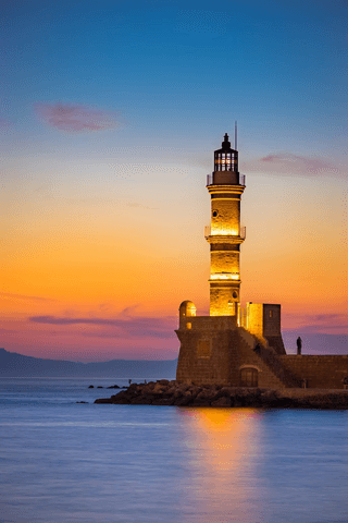 Lighthouse In The Sunset jigsaw puzzle