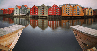 Houses in Norway jigsaw puzzle