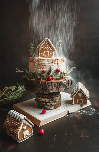 Gingerbread house jigsaw puzzle