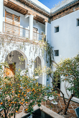 French Courtyard jigsaw puzzle