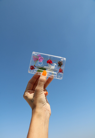 Cassette tape jigsaw puzzle