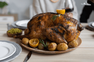 Turkey With Potatoes jigsaw puzzle