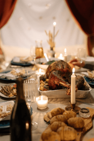 Roasted Turkey For Dinner  jigsaw puzzle