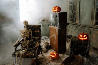 Halloween Themed Living Room jigsaw puzzle