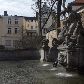 Margrave Fountain In Bayreuth jigsaw puzzle