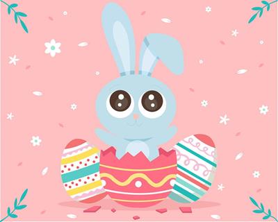 Blue Bunny jigsaw puzzle