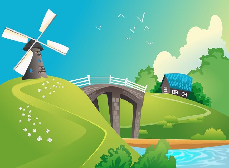 Windmill jigsaw puzzle