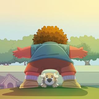 Child's Pet Dog jigsaw puzzle