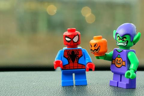 Spiderman Lego jigsaw puzzle