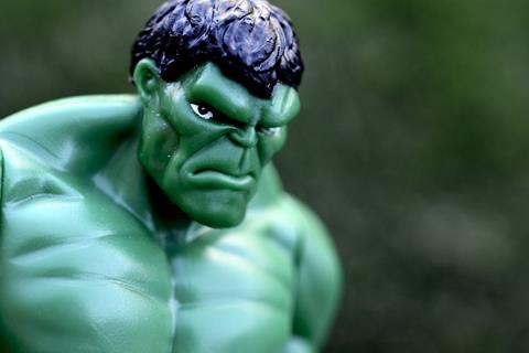 Green Hero Figure jigsaw puzzle