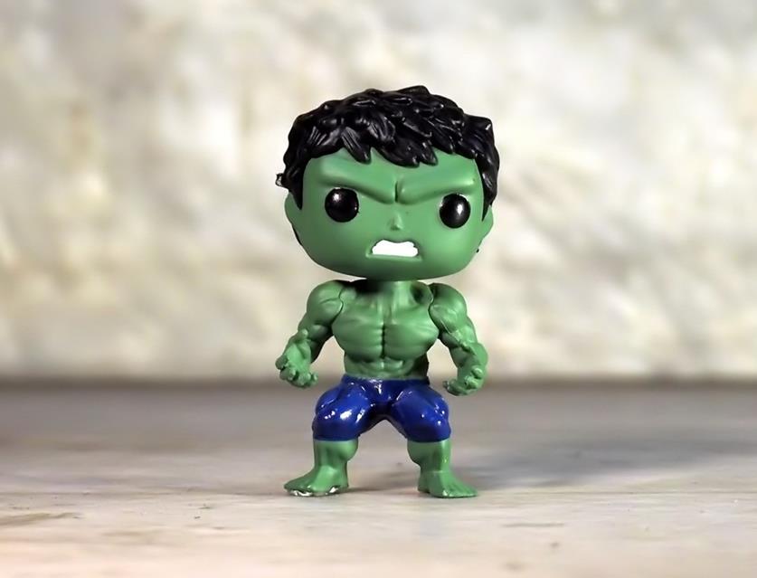 Green Superhero jigsaw puzzle