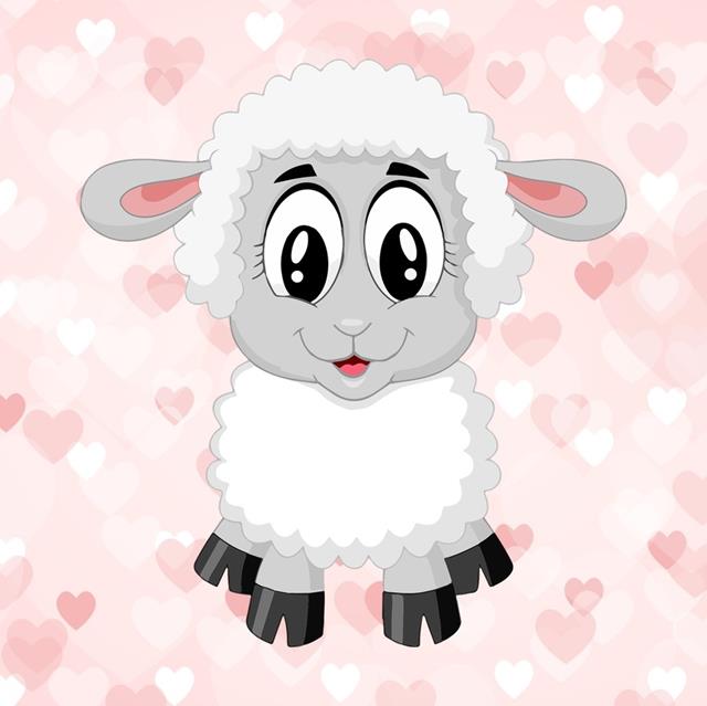 Happy Lamb jigsaw puzzle