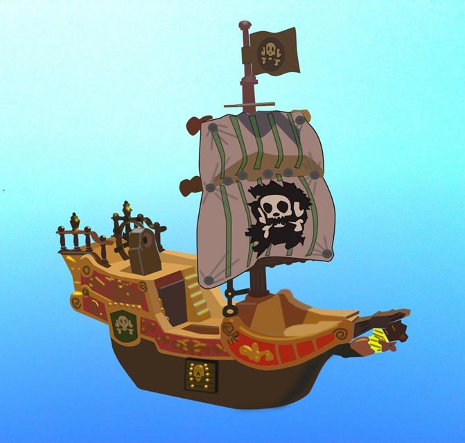 Pirate Ship jigsaw puzzle