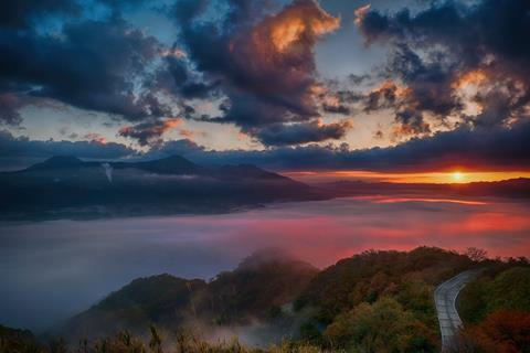 Sunset Mountains jigsaw puzzle