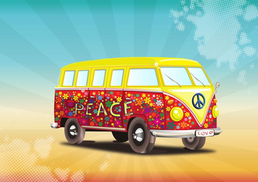 Peace van jigsaw puzzle