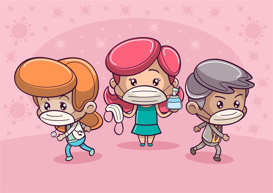 Masked People jigsaw puzzle