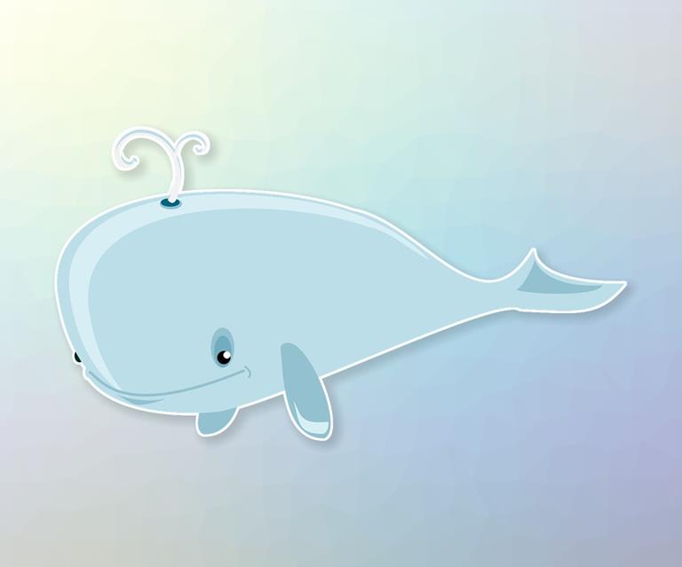 Whale jigsaw puzzle